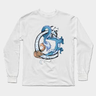 Cat Dragon Long Sleeve T-Shirt